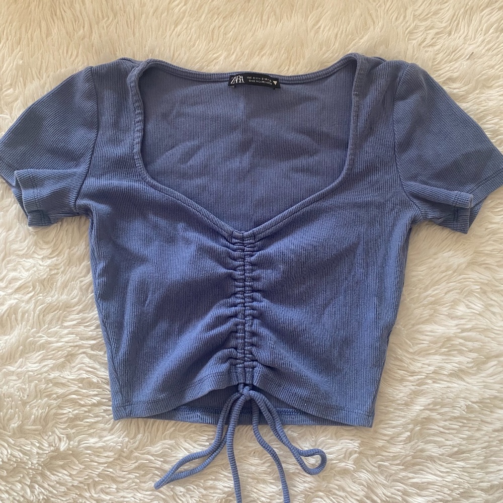 Zara cropped top